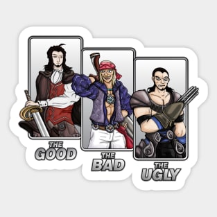 The Good, The Bad and The Ugly from Colony 9 Sticker